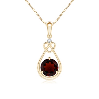 Round AA Garnet