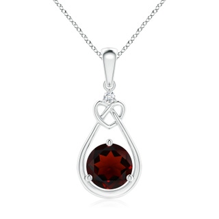 Round AA Garnet