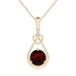 Round AA Garnet