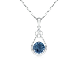 Round A London Blue Topaz