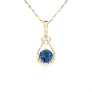 Round A London Blue Topaz