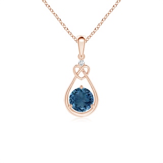 Round AA London Blue Topaz