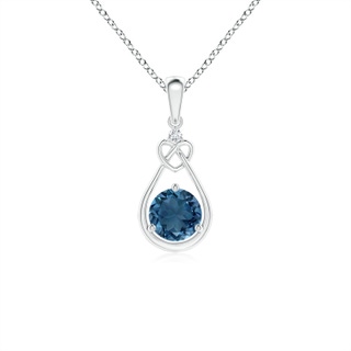Round AA London Blue Topaz
