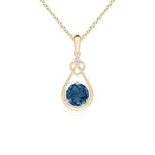 Round AA London Blue Topaz