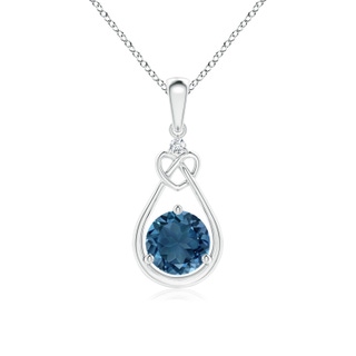 Round AA London Blue Topaz