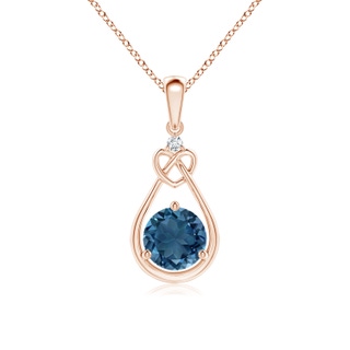 Round AA London Blue Topaz