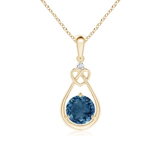 Round AA London Blue Topaz