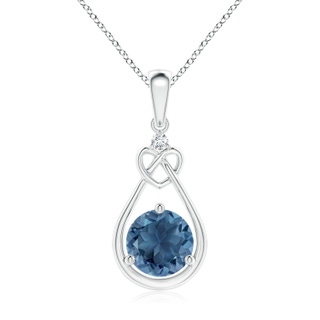 Round A London Blue Topaz