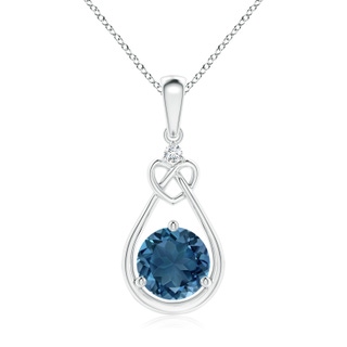 Round AA London Blue Topaz