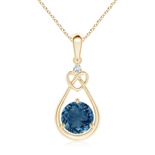 Round AA London Blue Topaz