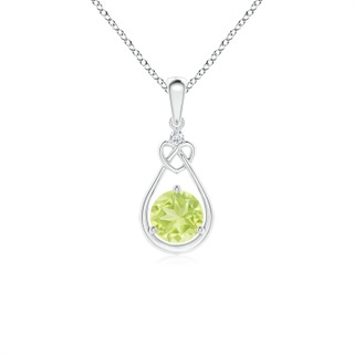 Round A Peridot