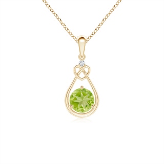 Round AA Peridot
