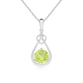 Round A Peridot