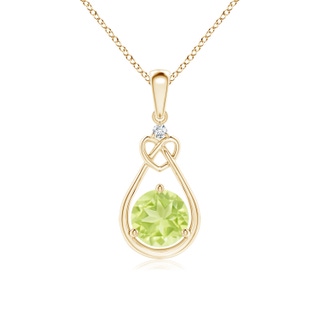 Round A Peridot