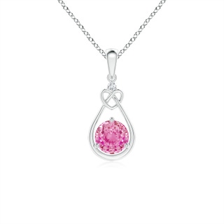 Round AA Pink Sapphire