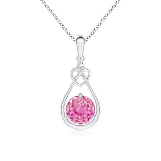 Round AA Pink Sapphire