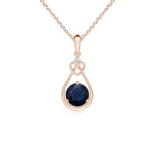 Round A Blue Sapphire