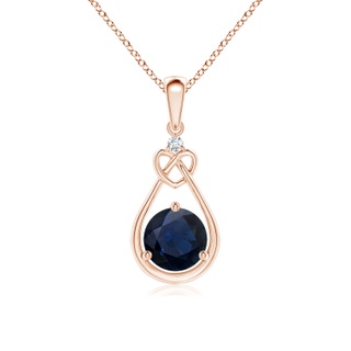Round A Blue Sapphire