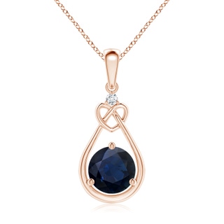 Round A Blue Sapphire