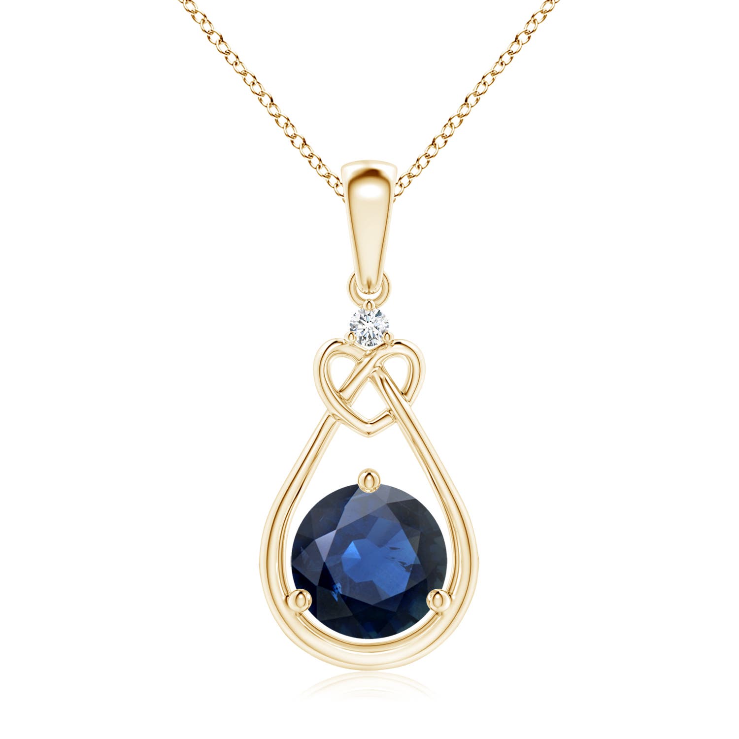 AA - Blue Sapphire / 1.62 CT / 14 KT Yellow Gold