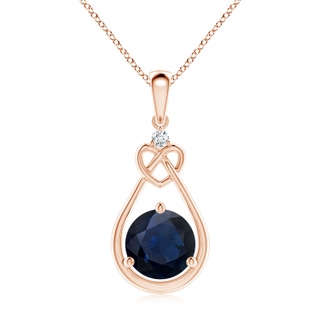 Round A Blue Sapphire