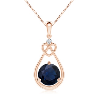 Round A Blue Sapphire