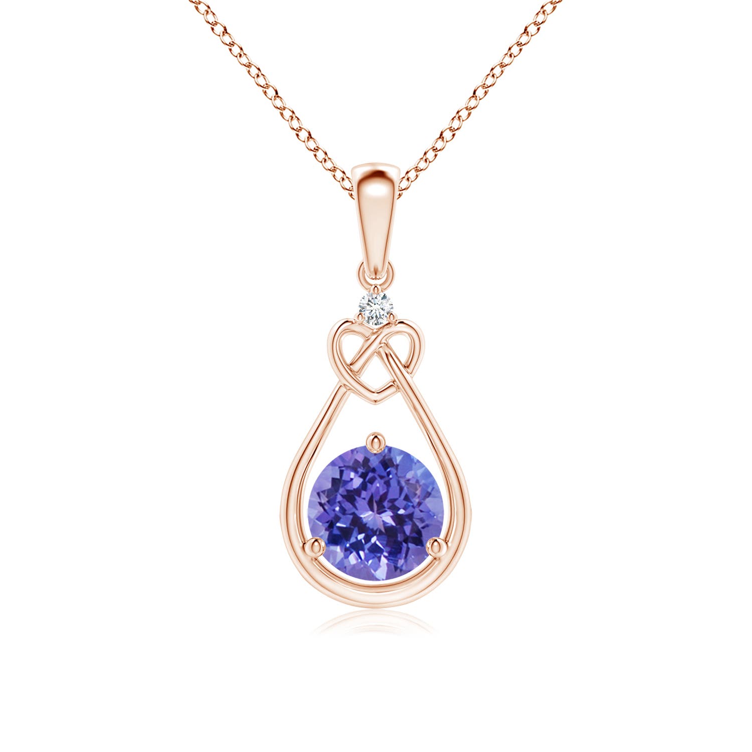 AA - Tanzanite / 0.91 CT / 14 KT Rose Gold