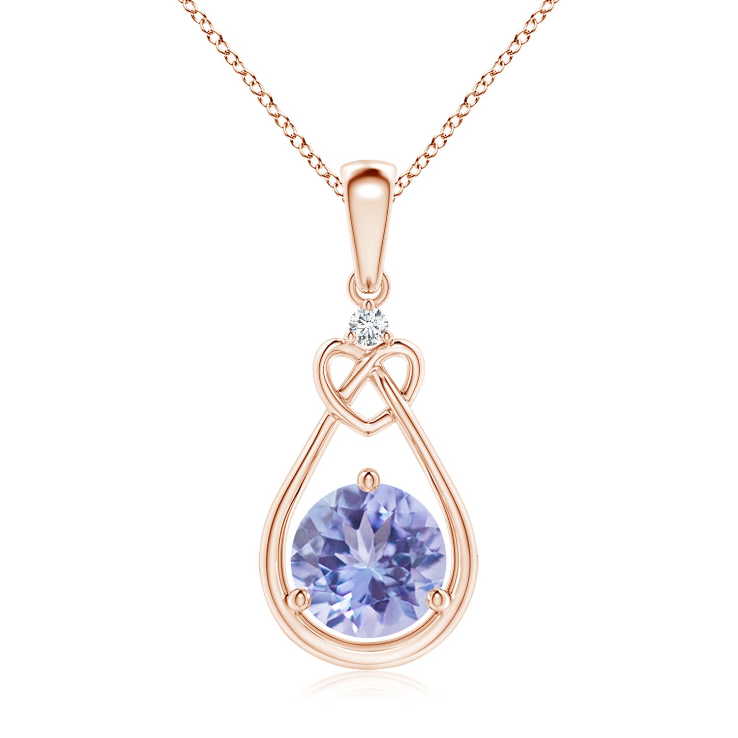 A - Tanzanite / 1.47 CT / 14 KT Rose Gold