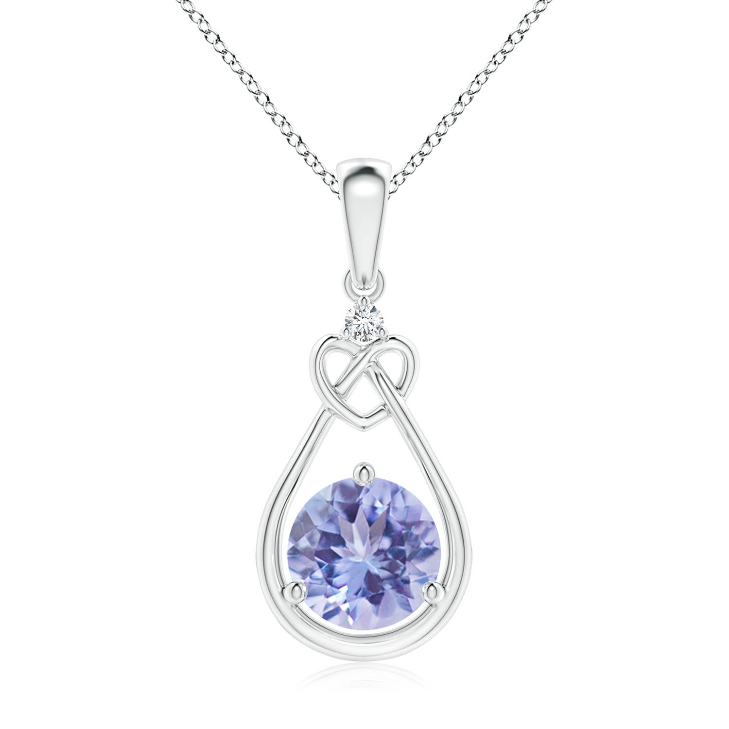 A - Tanzanite / 1.47 CT / 14 KT White Gold