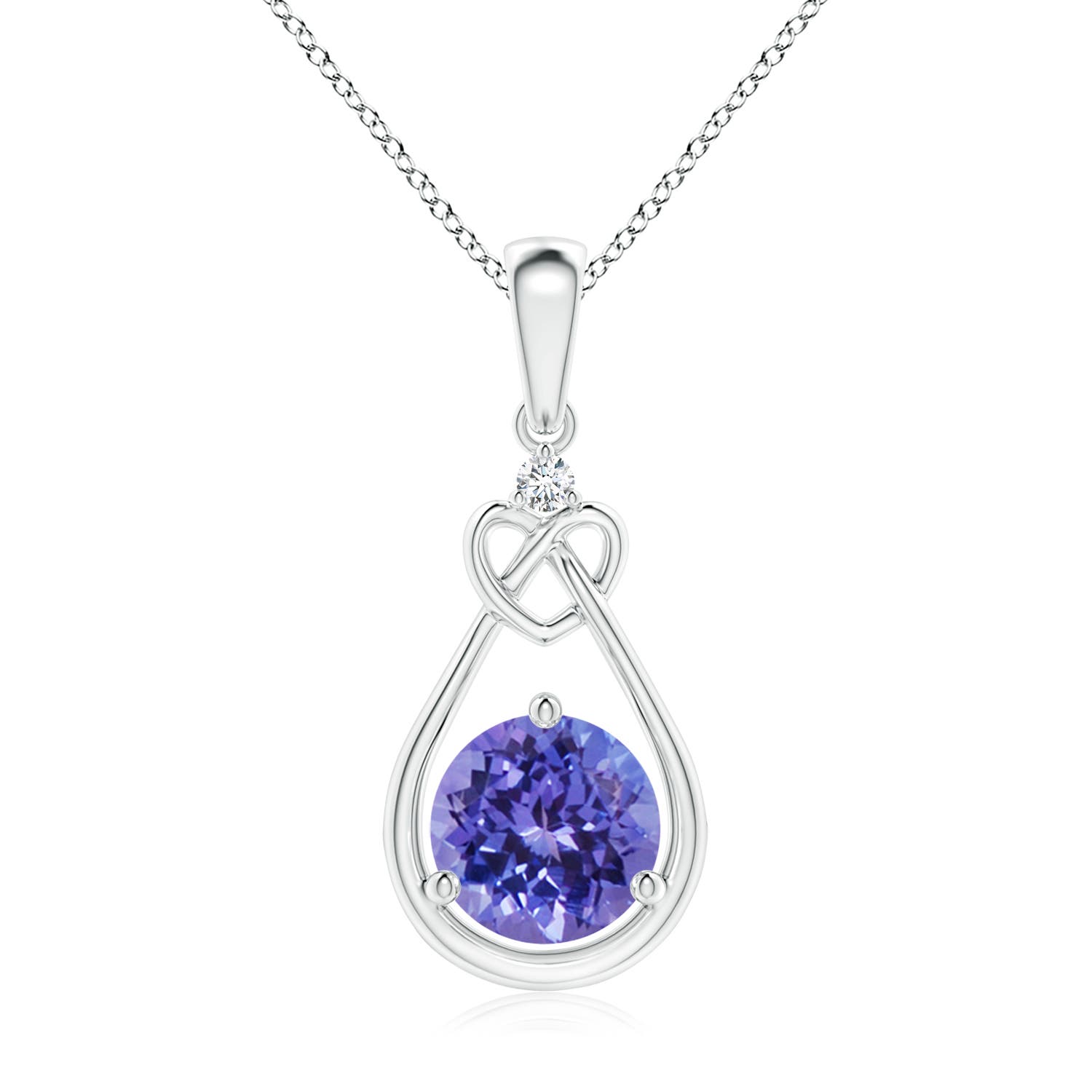 AA - Tanzanite / 1.47 CT / 14 KT White Gold