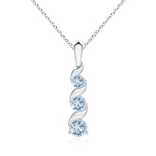 Round A Aquamarine