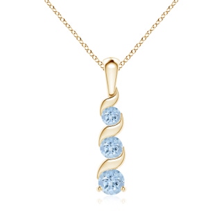 Round AA Aquamarine
