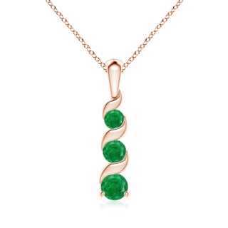 Round AA Emerald