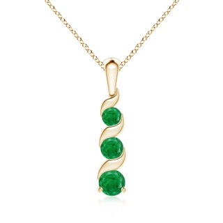 Round AA Emerald