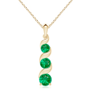 Round AAA Emerald
