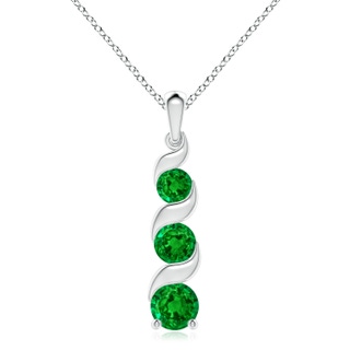 Round AAAA Emerald
