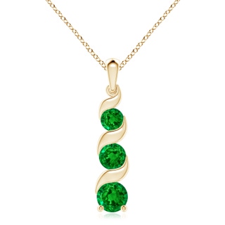 Round AAAA Emerald