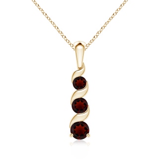Round AA Garnet
