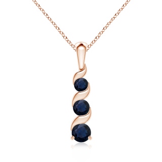 Round A Blue Sapphire