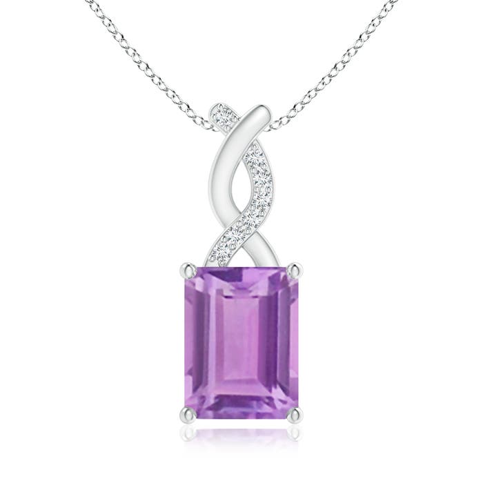 A - Amethyst / 1.54 CT / 14 KT White Gold