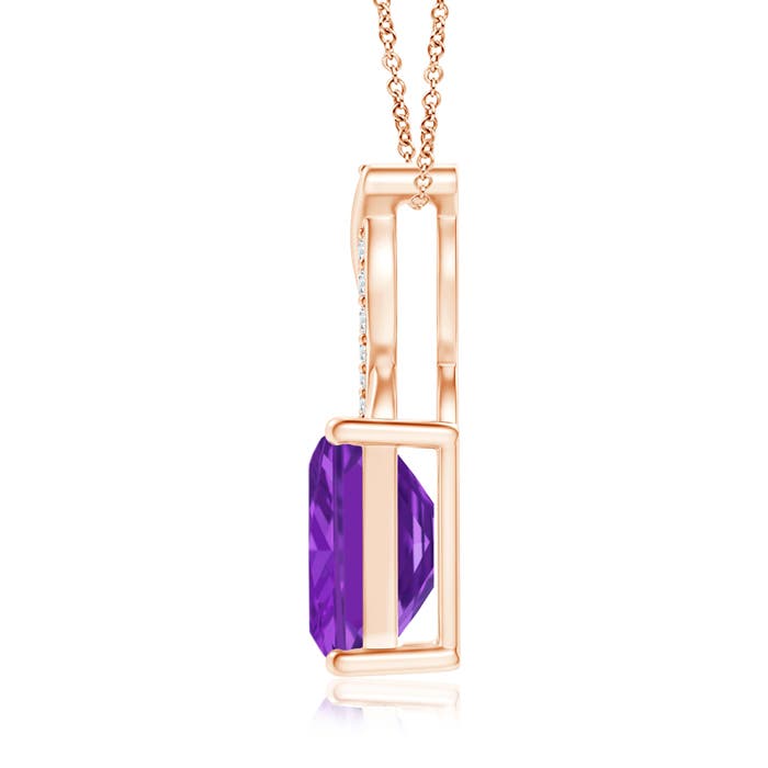 AA - Amethyst / 1.54 CT / 14 KT Rose Gold