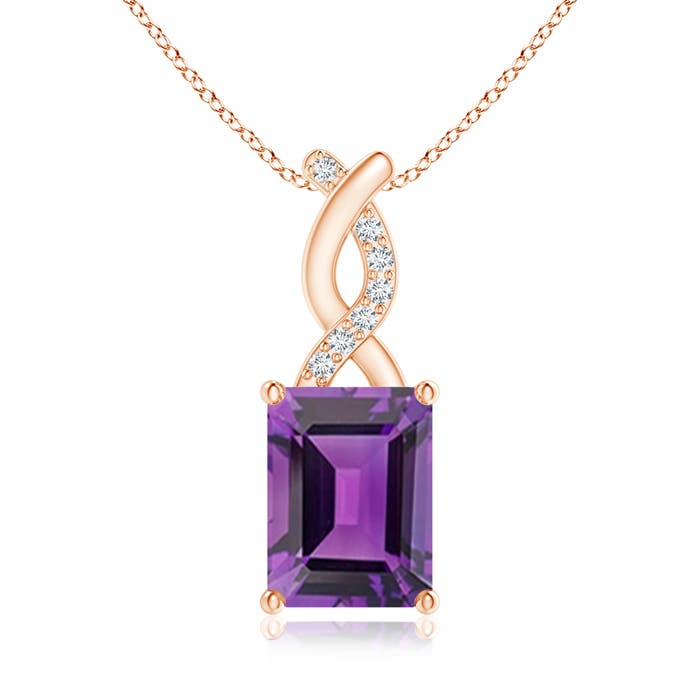 AAA - Amethyst / 1.54 CT / 14 KT Rose Gold