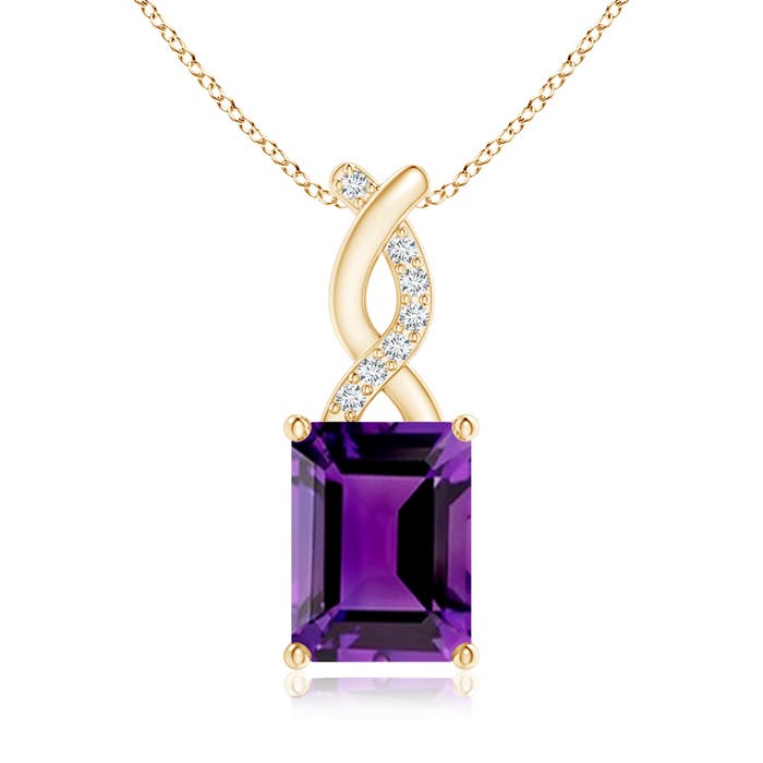 AAAA - Amethyst / 1.54 CT / 14 KT Yellow Gold