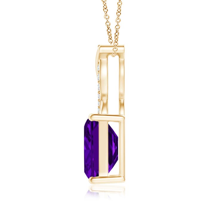 AAAA - Amethyst / 1.54 CT / 14 KT Yellow Gold