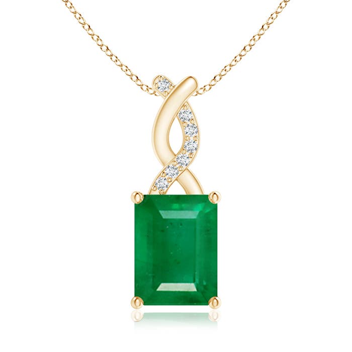 AA - Emerald / 1.54 CT / 14 KT Yellow Gold