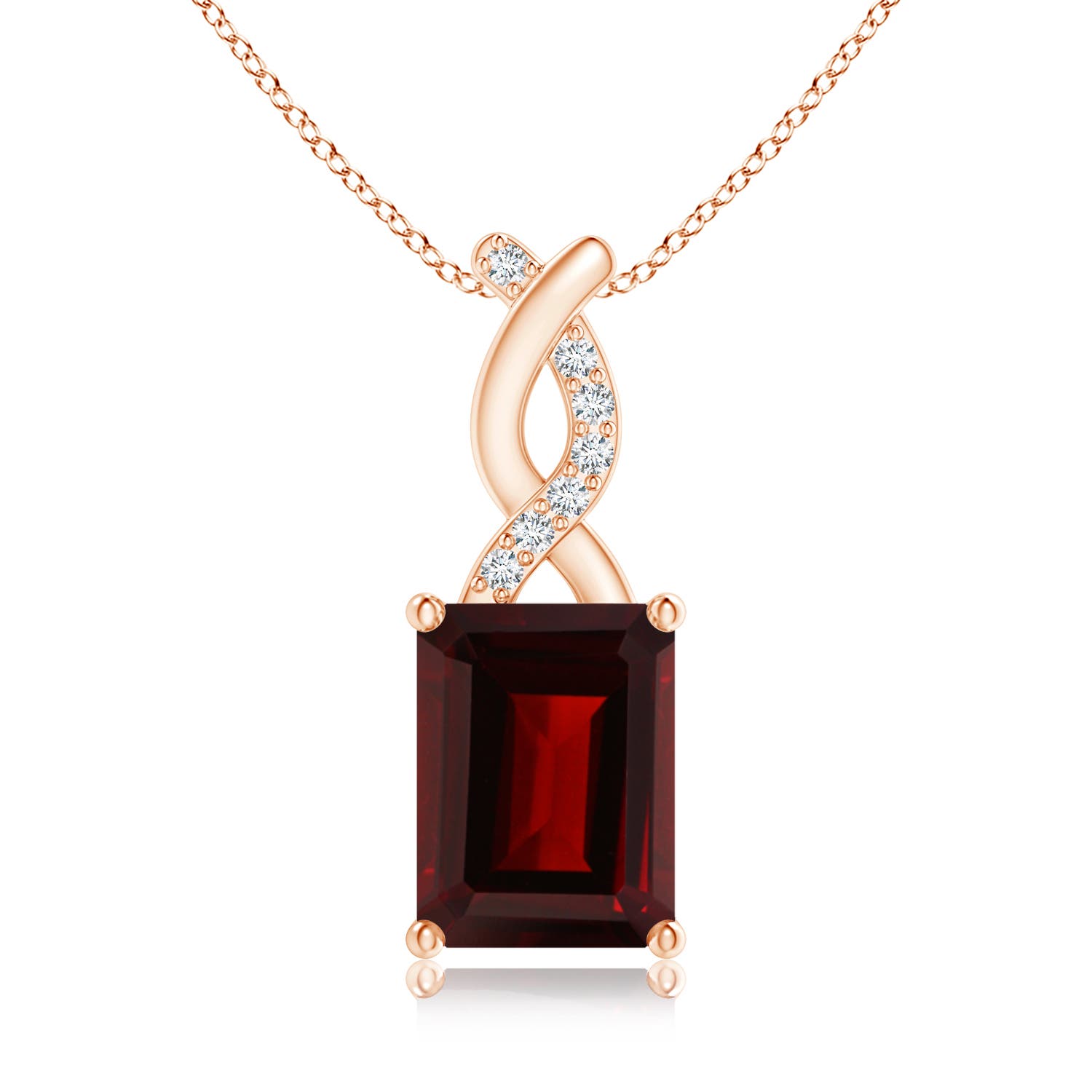 AA - Garnet / 1.84 CT / 14 KT Rose Gold