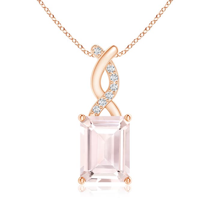 A - Morganite / 1.44 CT / 14 KT Rose Gold