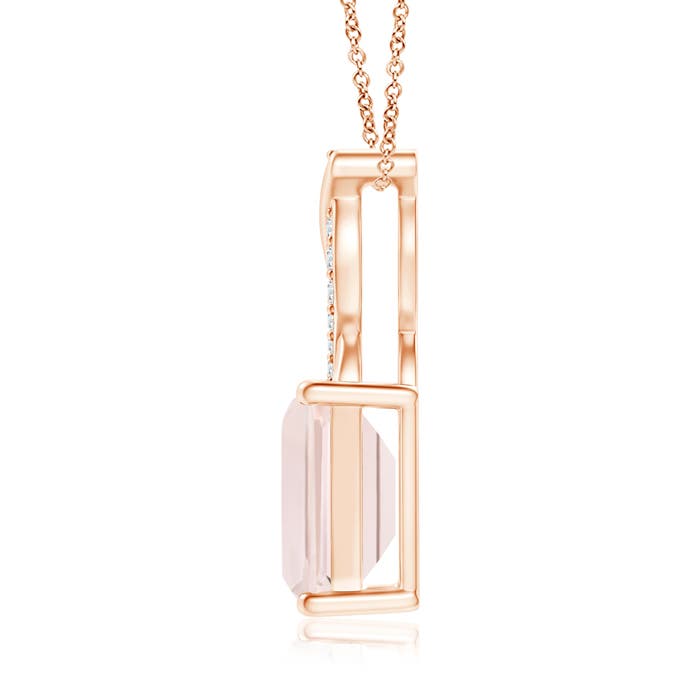 A - Morganite / 1.44 CT / 14 KT Rose Gold