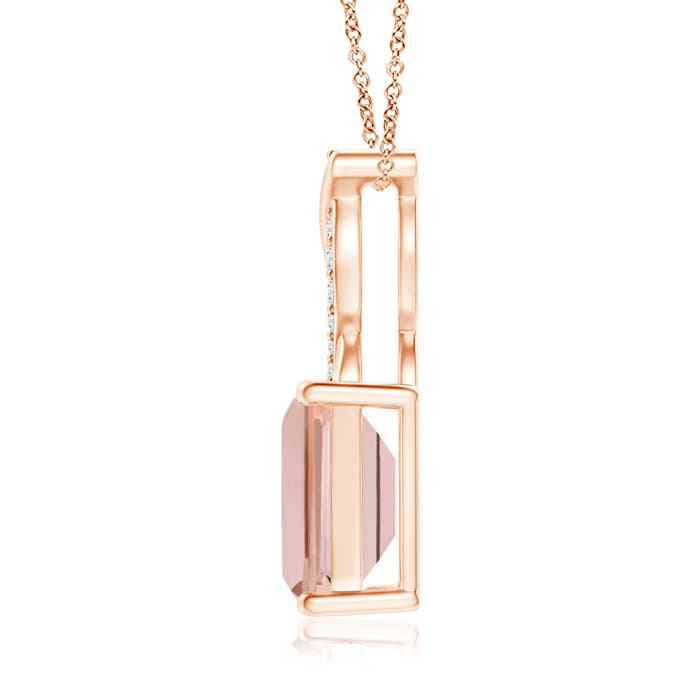 AAAA - Morganite / 1.44 CT / 14 KT Rose Gold