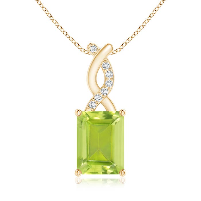 AA - Peridot / 1.64 CT / 14 KT Yellow Gold